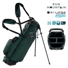 Sun Mountain Eclipse E1.5 4-Way Carry Stand Golf Bag - Black / Green 2026