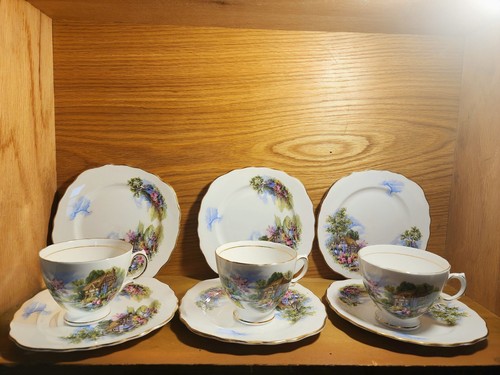 Set three royal vale tea - set,