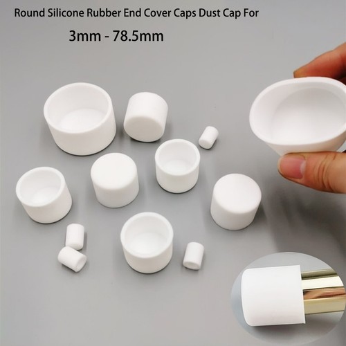 End cap silicone - end, rubber
