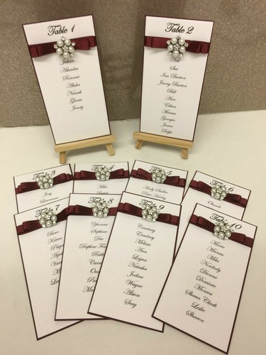 Diy wedding table seating plan - table,