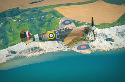 Spitfire plane poster - spitfire,