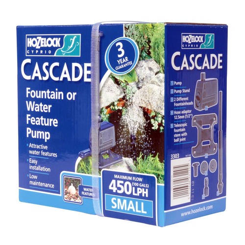 Hozelock cascade 450lph - cascade,