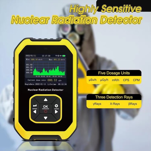 Nuclear radiation detector - radiation, gm