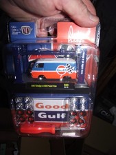 M2 1/64 Gulf  1967 dodge a100 panel van R80 model kit NIB