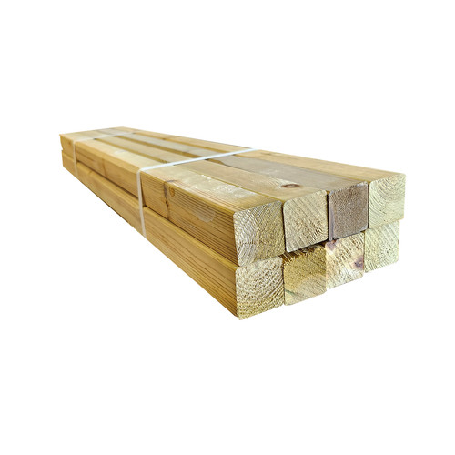 Treated deck blank - deck, spindles