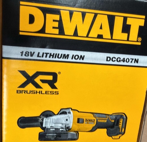 Dewalt angle grinder dcg407n - dewalt,