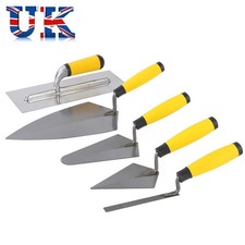 5Pcs Builder Professional Trowel Set Bricklayer Brick Plastering Tools Kit Set
