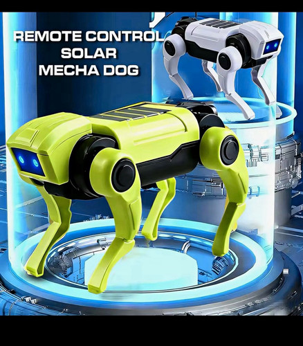 Solar mecha dog remote control - mecha,