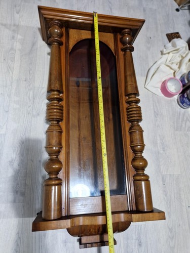 Antique vienna wall clock case - antique,