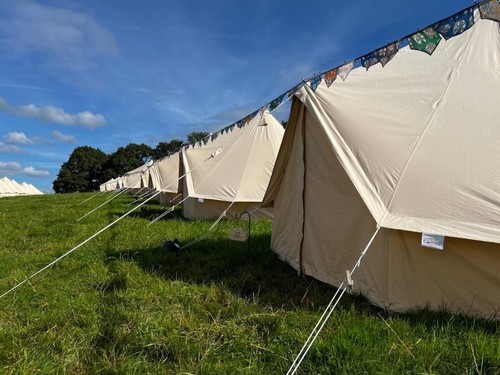 Used hire bell tents - ex,