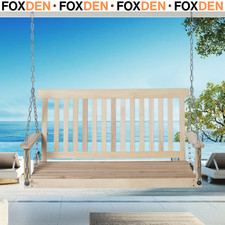 2 Seater Wooden Swing Chair