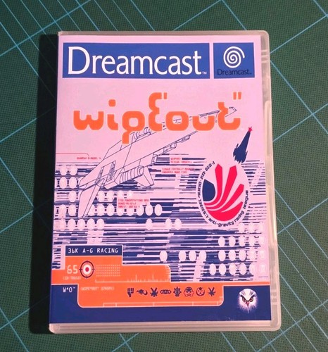Sega dreamcast wipeout region - sega,