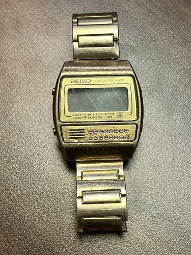 Vintage seiko calculator - vintage, alarm