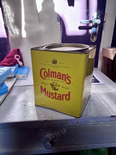 Colman mustard tin large - colman's,