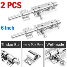 2PCS Slide Latch Lock Bolt