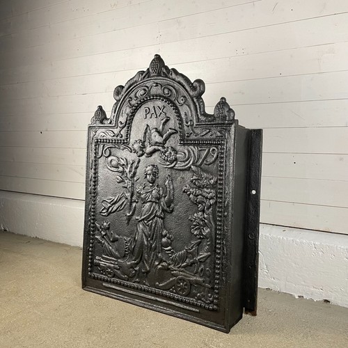 Antique cast iron - cast, back