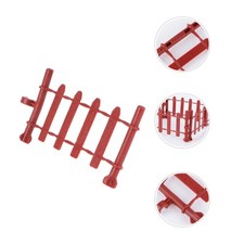  10pcs 8cm Plastic Small Fence Courtyard Indoor or Outdoor Garden Fence