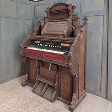 Full Size Mason & Hamlin Ornate Harmonium Church Organ