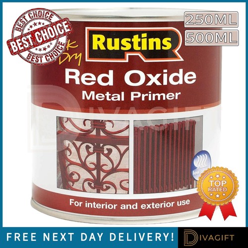 Rustins quick dry red oxide - rustins,