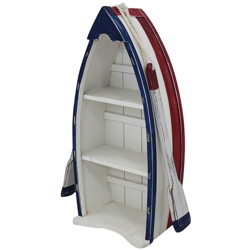 Boat shelf with - , wooden