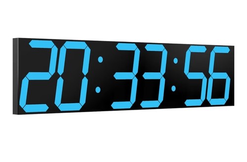 Digital wall clock led - wall, clock,