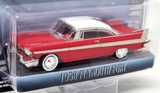Greenlight 1/64 - Christine 1958 Plymouth Fury STD Version Diecast Model Car