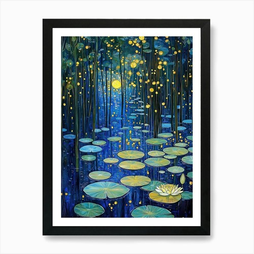 Gustav klimt yellow night - klimt,