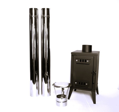 Small log wood burner - log,