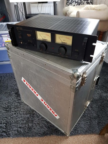 Vintage realistic stereo power - vintage,