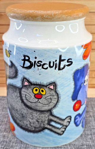 Dunoon wild bunch biscuit jar - wild,