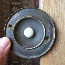 Vintage Brass Front Door Bell