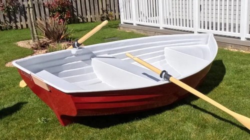 Rowing boat dinghy - rowing,