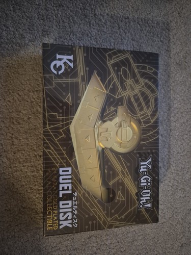 24k gold plated - yu-gi-oh,