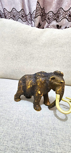 Vintage style woolly mammoth - vintage,