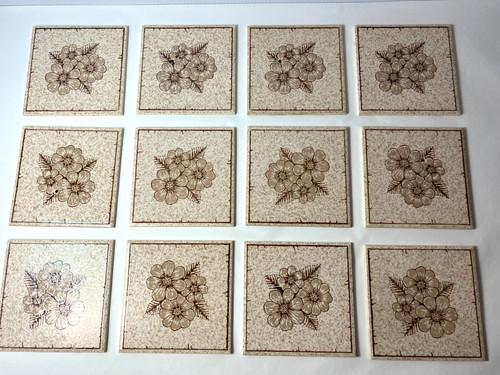 Vintage retro johnson tiles - vintage,