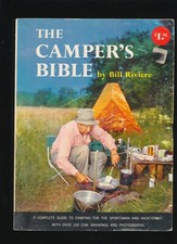 Vintage 1961 The Camper's Bible by Bill Riviere ood Paperback Book