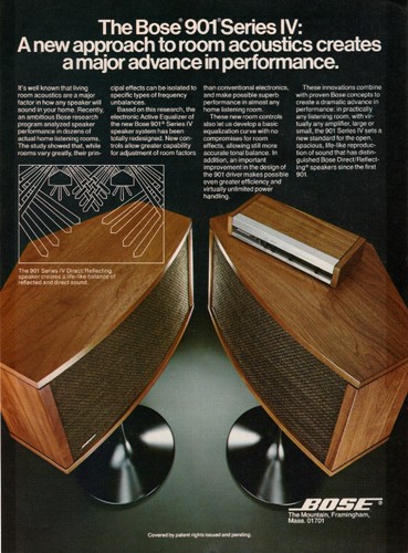 Bose 901 series iv speakers - 901,