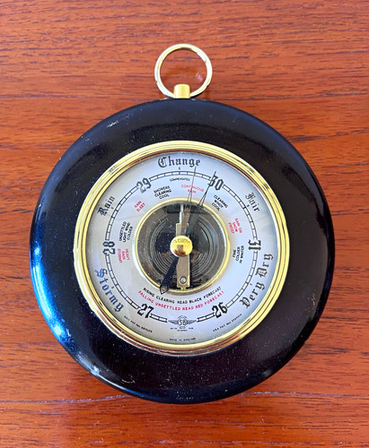 Vintage small aneroid - vintage,