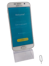 Samsung Galaxy S6 G920F White Unlocked 32GB 3GB RAM 5.1" Android Smartphone B.