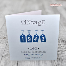 Personalised Male Birthday