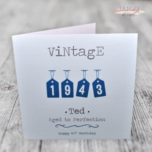Personalised male birthday - personalised,
