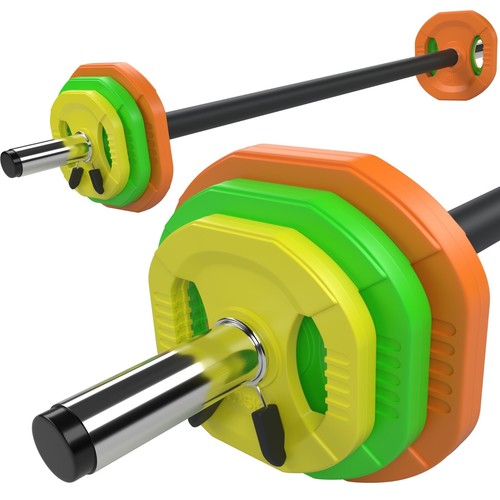 20kg rubber studio pump weight - 20kg,