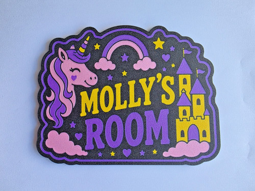 Personalised unicorn bedroom - personalised,