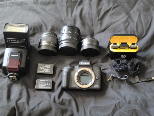 Canon eos m50 black - m50,