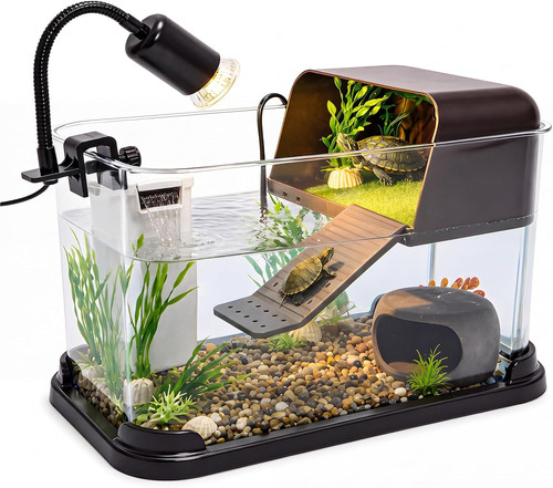Turtle tank starter kit - tank,