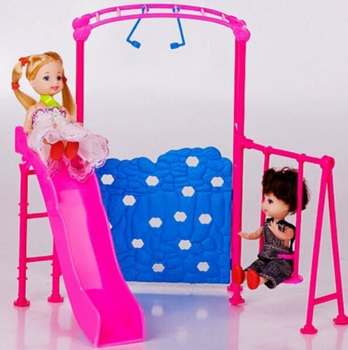 Doll house plastic - house,