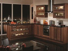 B&Q Plum Style Shaker Replacement Kitchen Cupboards Doors Clearance Prices 