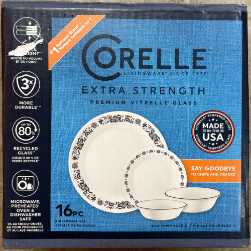 New corelle old town blue - corelle,