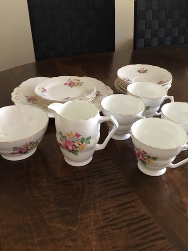 Bone china english tea set - english, set,