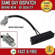 FOR NISSAN NOTE 2005-2012 TAILGATE BOOT HANDLE RELEASE SWITCH LOCK W/ 2 PINS UK